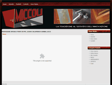 Tablet Screenshot of infissimiccoli.it